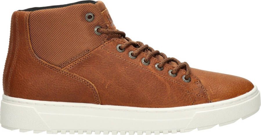 Hub Murrayfield 3.0 Hoge sneakers Leren Sneaker Heren Cognac - Foto 2