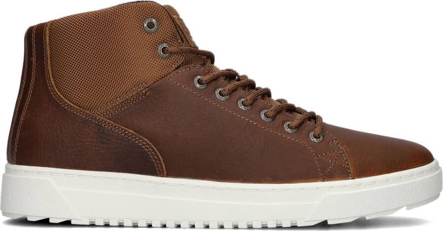 Hub Murrayfield 3.0 Hoge sneakers Leren Sneaker Heren Cognac - Foto 2