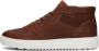 Hub Nevada Hoge sneakers Leren Sneaker Heren Cognac - Thumbnail 2