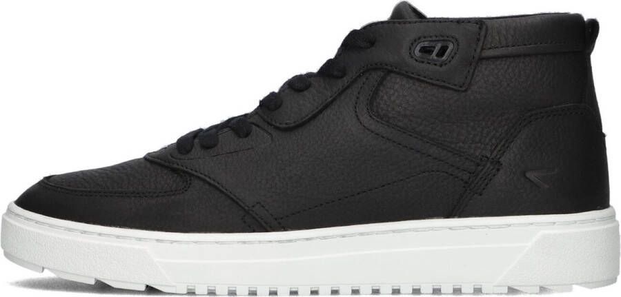 Hub Nevada Hoge sneakers Leren Sneaker Heren Zwart - Foto 3