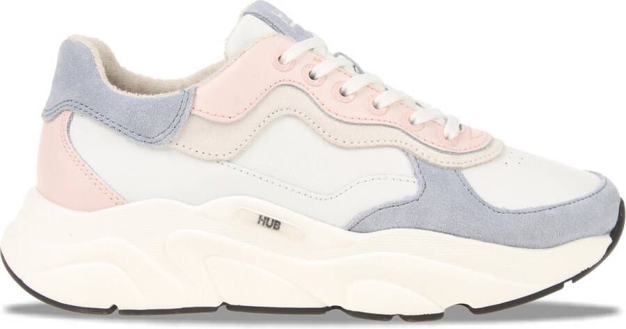 Hub Rock Unisex Schoenen Pink Mesh Synthetisch