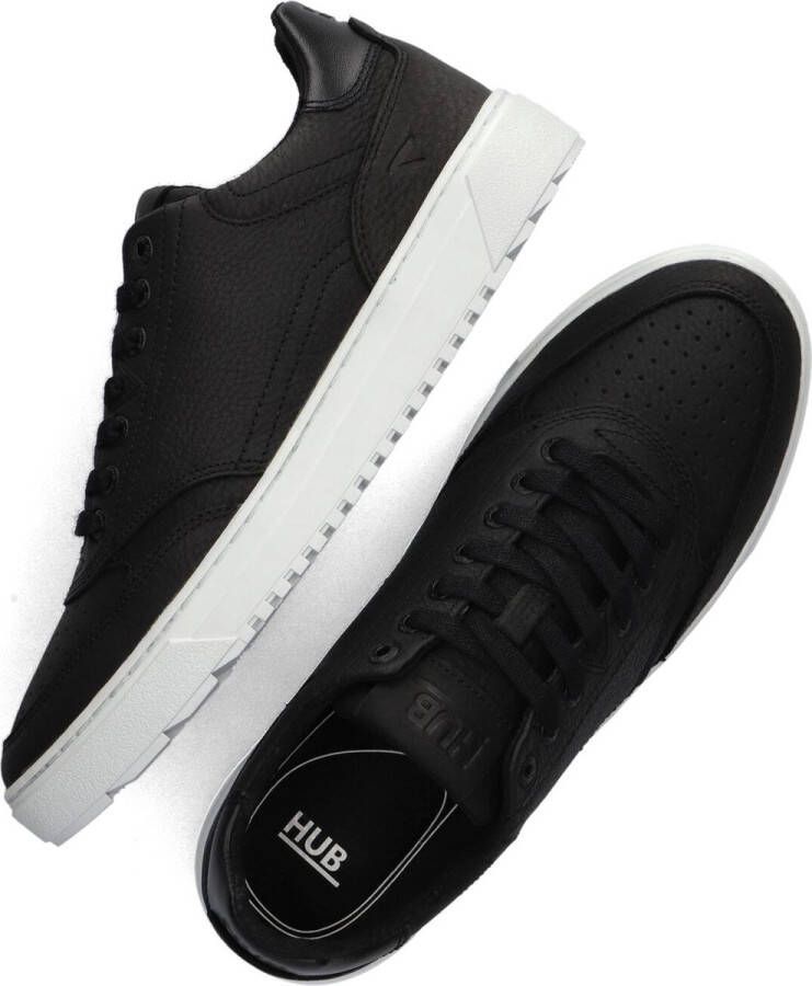 Hub Royal-s Lage sneakers Leren Sneaker Heren Zwart - Foto 2