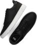 Hub Royal-s Lage sneakers Leren Sneaker Heren Zwart - Thumbnail 2