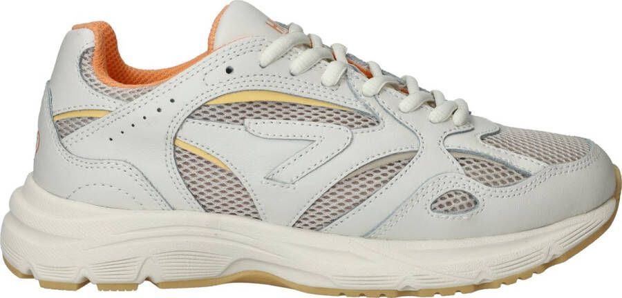 Hub Shift Sneakers Dames Leren Sneaker Wit