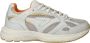 Hub Shift Sneakers Dames Leren Sneaker Wit - Thumbnail 2