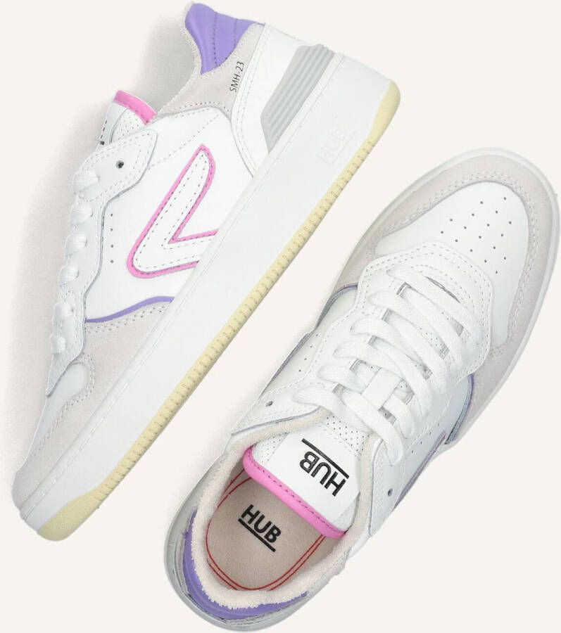 Retro Sneaker Smash Lage sneakers Leren Sneaker Dames Wit - Foto 2