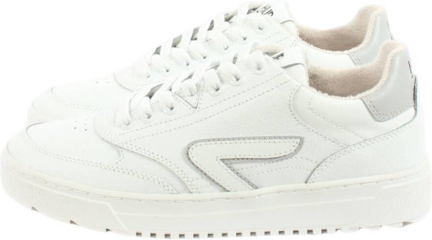 Hub Duke Dames Schoenen Wit Maat: 39.5 Leer Foot Locker