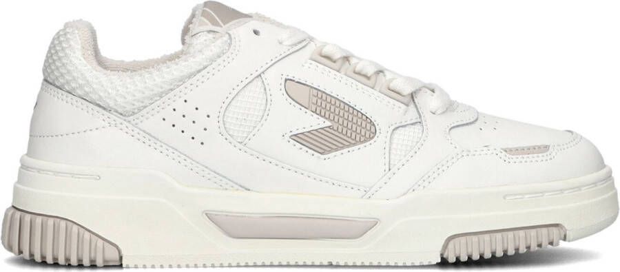 Hub Thrill Sneakers Dames Leren Sneaker Wit