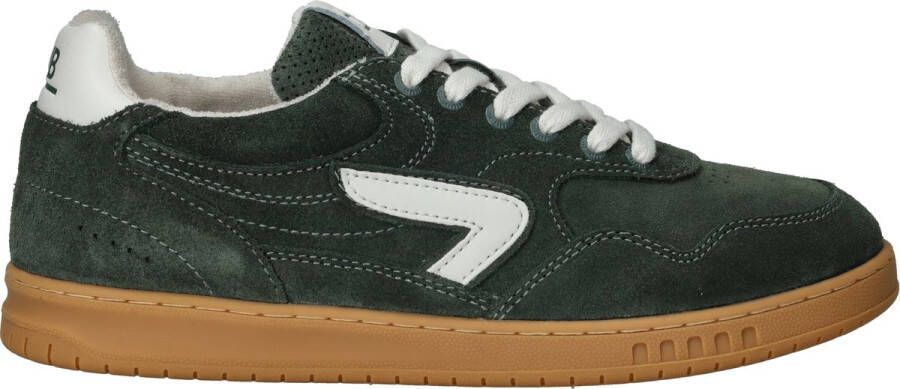 HUB Vancouver suède sneakers donkergroen - Foto 2