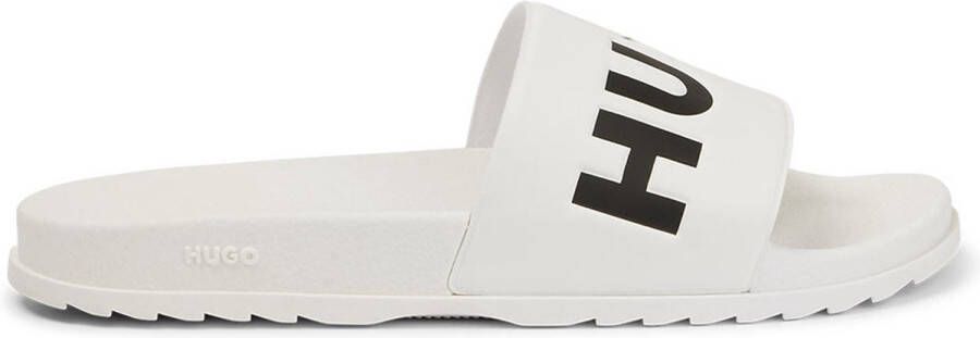 HUGO Slippers met labeldetails model 'MATCH'