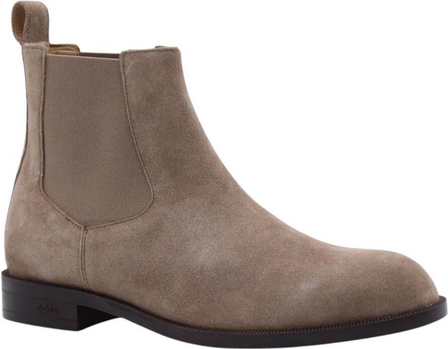 BOSS Nette Schoenen Heren Sienne_desb Maat: 44 Materiaal: Suède Kleur: Beige - Foto 4