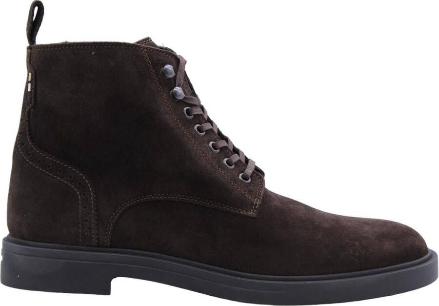 BOSS Lage Sneakers Heren Ttnm Evo Runn Maat: 43 Materiaal: Textiel Kleur: Bruin - Foto 4