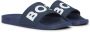 Hugo Boss heren BOSS slippers contrast logo blauw - Thumbnail 2