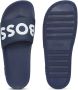 Hugo Boss heren BOSS slippers contrast logo blauw - Thumbnail 2
