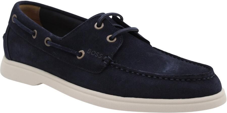 Boss Lage Sneakers Titanium Runn Trainers Dark Blue - Foto 3