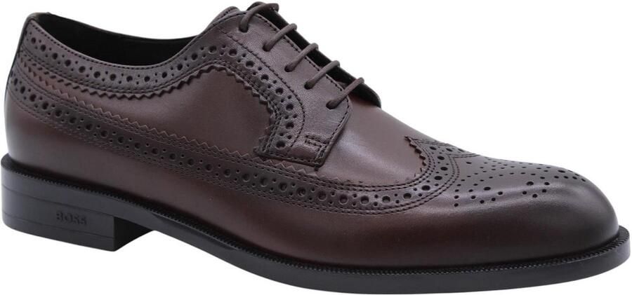 BOSS Loafers Heren Tayil-l_loaf Maat: 42 Materiaal: Leer Kleur: Bruin - Foto 7