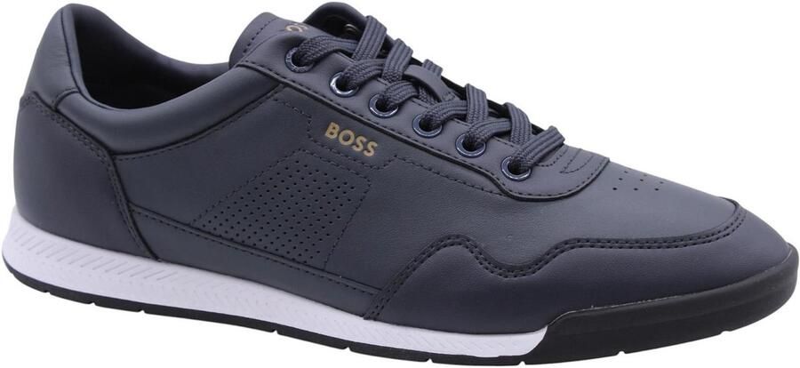 Boss Lage Sneakers Titanium Runn Trainers Dark Blue - Foto 3