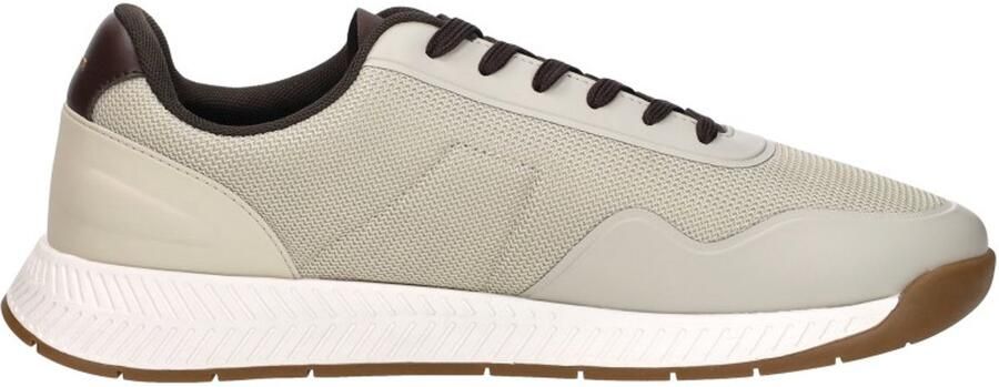 Hugo Boss Titanium Runn Sneakers Laag Beige