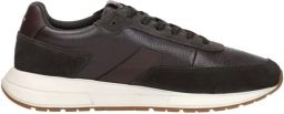 Hugo Boss Vinston Runner Sneakers Laag donkerbruin
