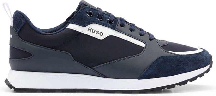 Hugo Boss Icelin Runn sneaker met suède details