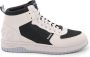 Hugo Boss Kalfsleren Hoge Sneakers Met Rubberen Zool - Thumbnail 1