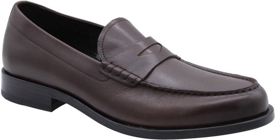 Hugo Klassieke Mocassin Schoenen in Munt Stijl
