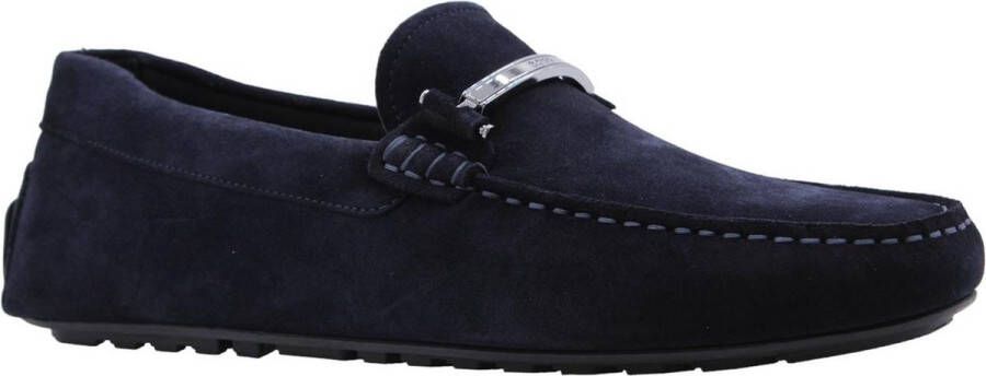 Hugo Boss Mocassin Marineblauw