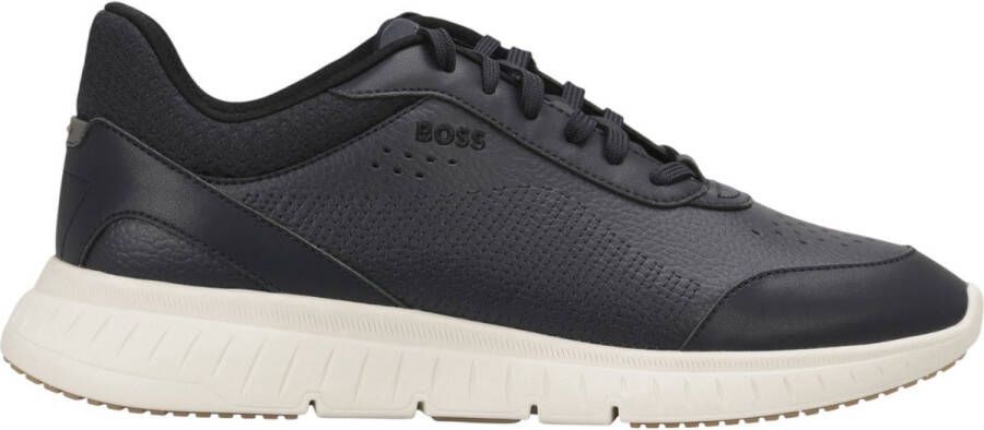 BOSS Lage Sneakers Heren Jonah Runn Maat: 40 Materiaal: Textiel Kleur: Blauw - Foto 3