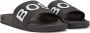 Hugo Boss Band Slippers Collectie Lente Zomer Black Heren - Thumbnail 2