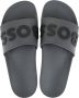 Hugo Boss Grijze Slider Sandalen Kirk Model Gray Heren - Thumbnail 1