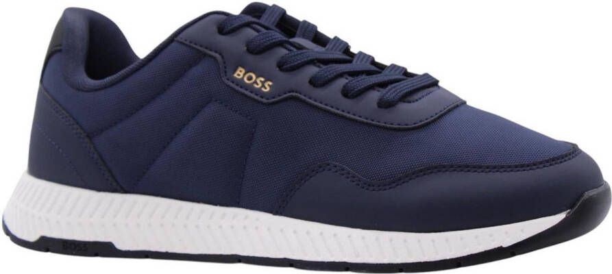 Hugo Boss Sneaker Donkerblauw