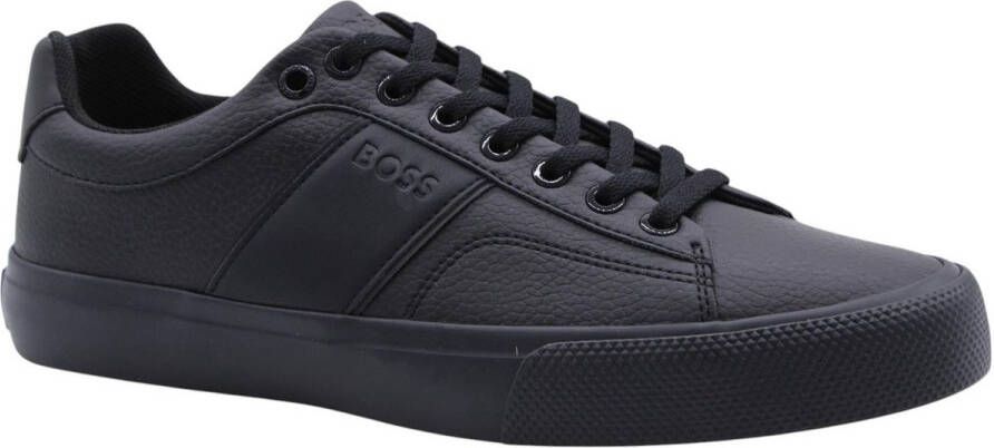 Boss Lage sneakers met luchtgaten model 'AIDEN_TENN_GRLTP'