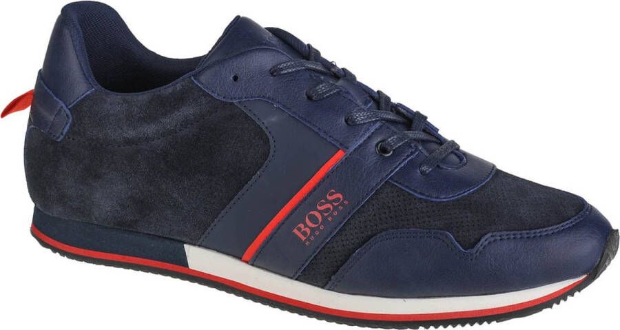 Hugo Boss Trainers J29262-849 voor een jongen Marineblauw Sneaker