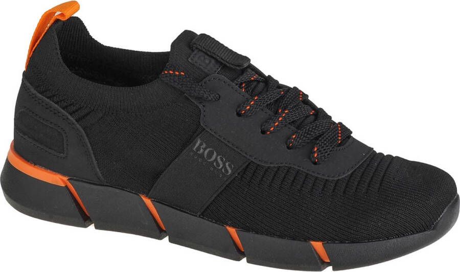 Hugo Boss Trainers J29265 09B voor een jongen Zwart Sneakers