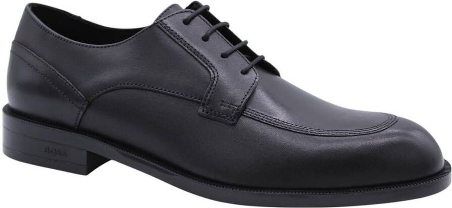 BOSS Nette Schoenen Heren Tayil_derb Maat: 41 Materiaal: Leer Kleur: Zwart - Foto 10