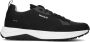 HUGO Lage Sneakers Heren Kane Runn Maat: 40 Materiaal: Leer Kleur: Zwart - Thumbnail 1