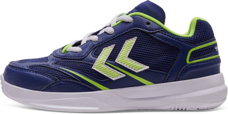 hummel Dagaz 2.0 kinderen Sportschoenen Volleybal Indoor blauw