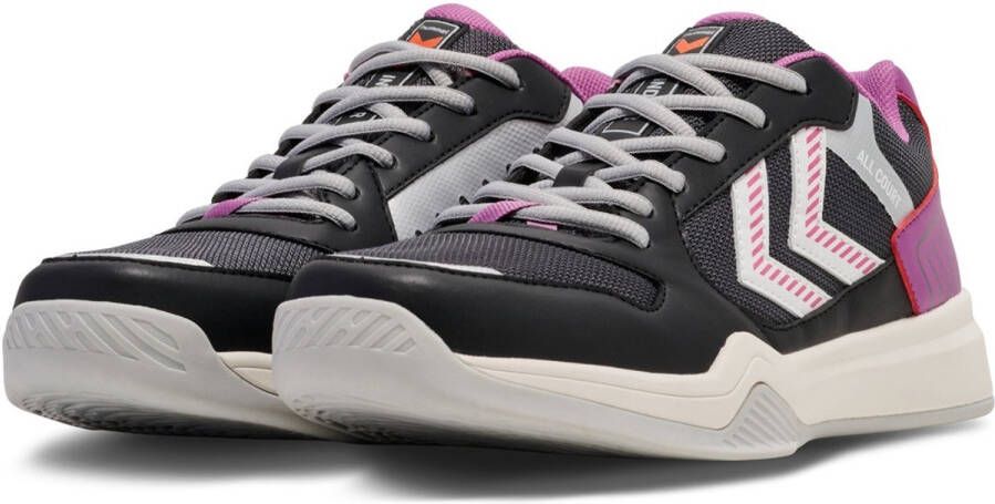 Hummel Damen Hallenschuhe Handball All Court 228237 Anthracite Cattleya Orchid