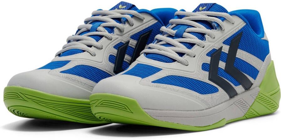 Hummel Hallenschuhe Handball Algiz V 226290 Blue Grey