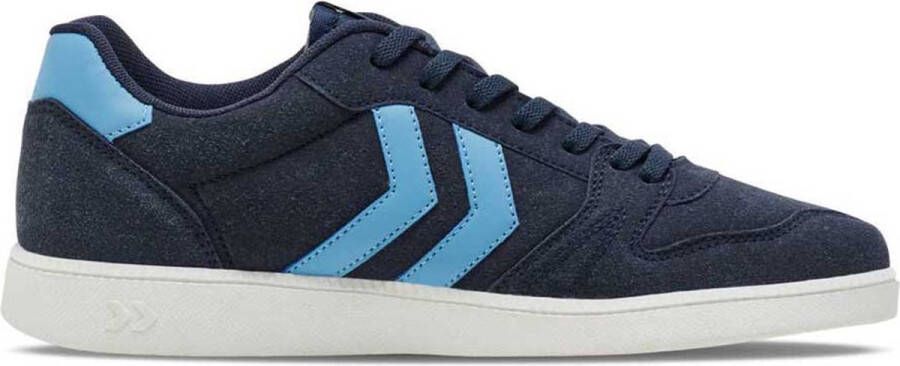 hummel Handball Perfect Synth. Suede Sneakers Blauw Man