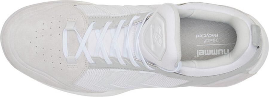 Hummel Algiz Sportschoenen Volleybal Indoor wit grijs