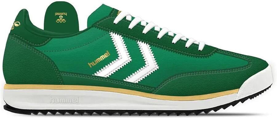 Hummel City88 Indoor Sportschoenen Voor Dames Groen Vrouw