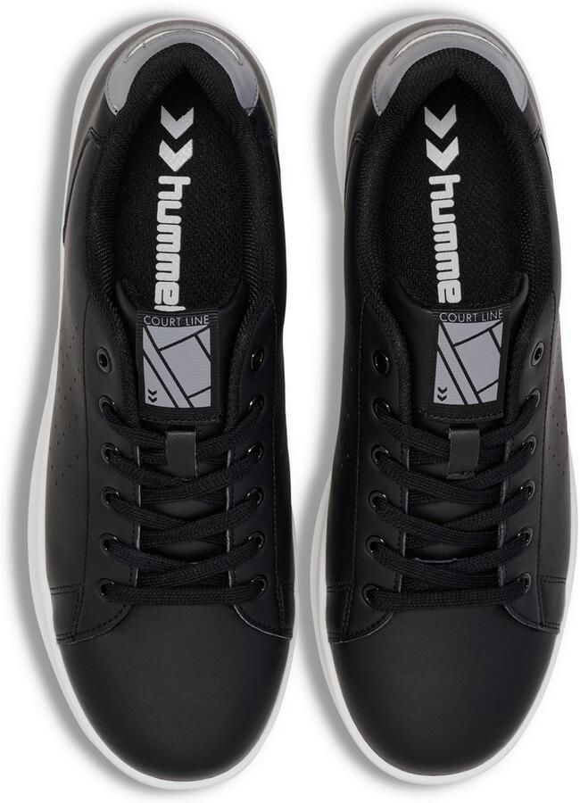Hummel Court Line unisex sport sneaker schoenen vegan 225943 zwart