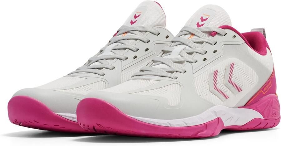 Hummel Damen Hallenschuhe Handball Speed Court 228236 Pink Flambè