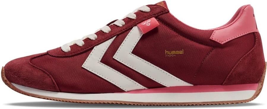 Hummel Damen Sneaker Stadion Nylon 229741 Red Dahlia