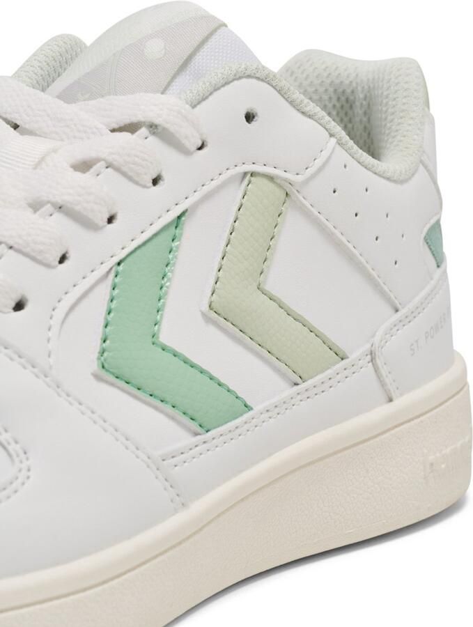 Hummel Damen Sneakers low St. Power Play Wmns Lzd 227961 Bright White Misty Jade