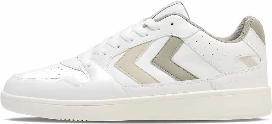 Hummel Damen Sneakers low St. Power Play Wmns White Seagrass Bone White