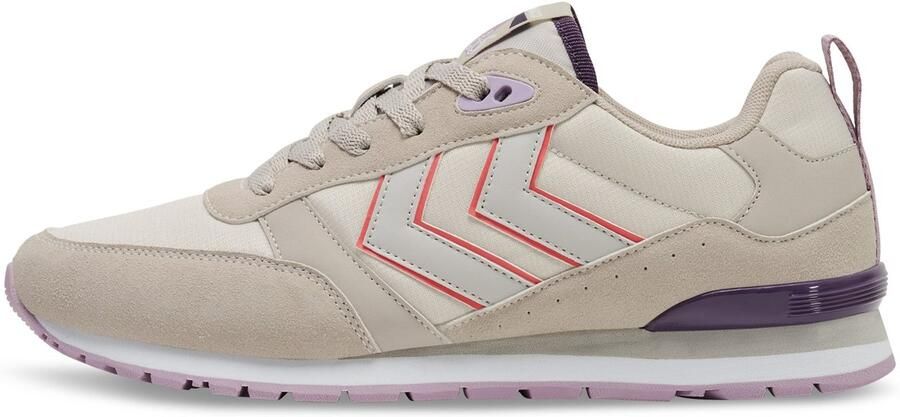 Hummel damessneaker plat model Monaco 86 Rs Silver Cloud Lunar Rock