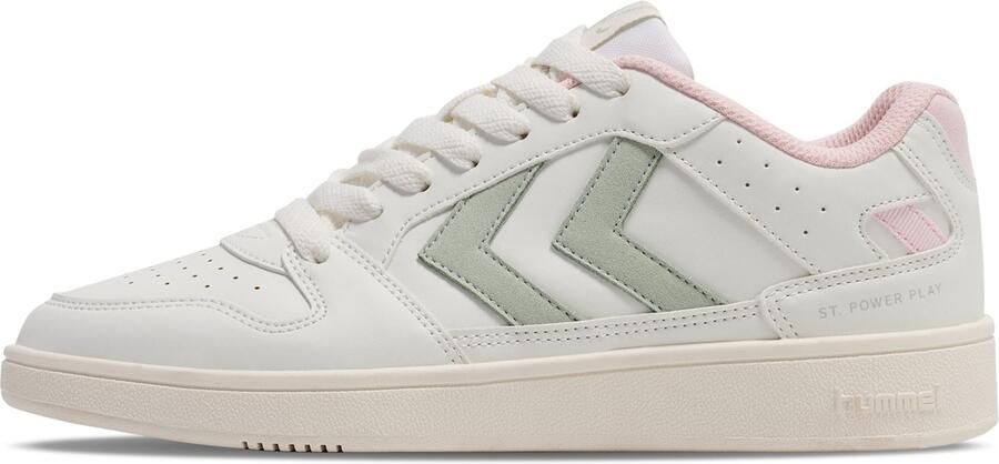 Hummel Sneakers laag 'ST Power Play' jade groen rosa wit