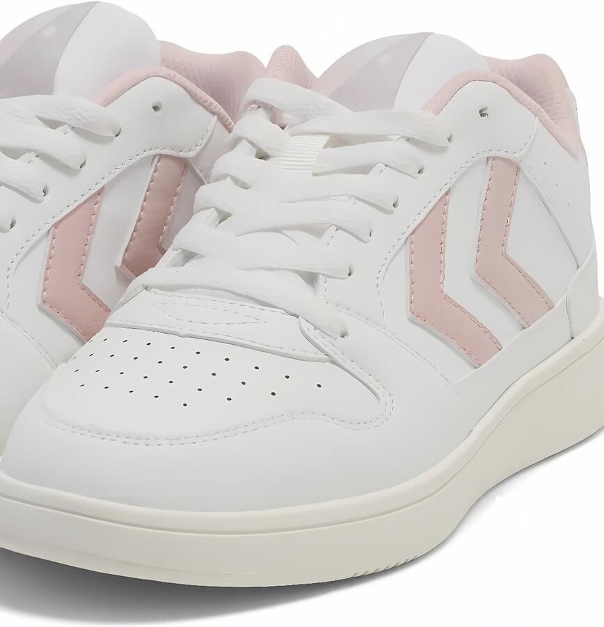 Hummel Damen Sneakers low St. Power Play Wmns Lzd 227961 Bright White Chintz Rose